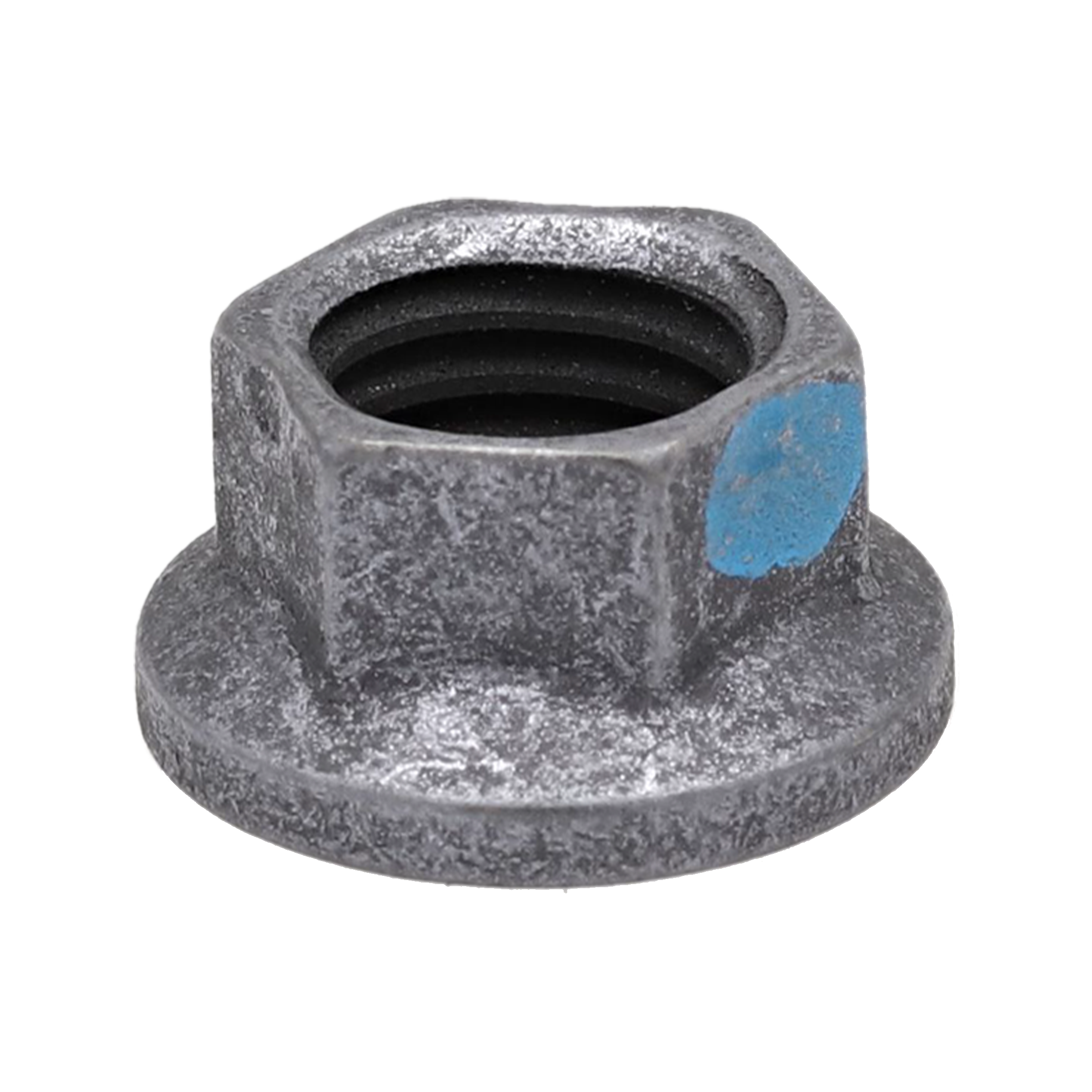 Conical Lock Flange Nut Smooth Class 10 Steel Zinc Nickel